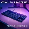 Clavier gamer - Filaire - Logitech G - G515 TKL - AZERTY - Mécanique - RGB - ...