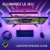 Clavier gamer - Filaire - Logitech G - G515 TKL - AZERTY - Mécanique - RGB - ...