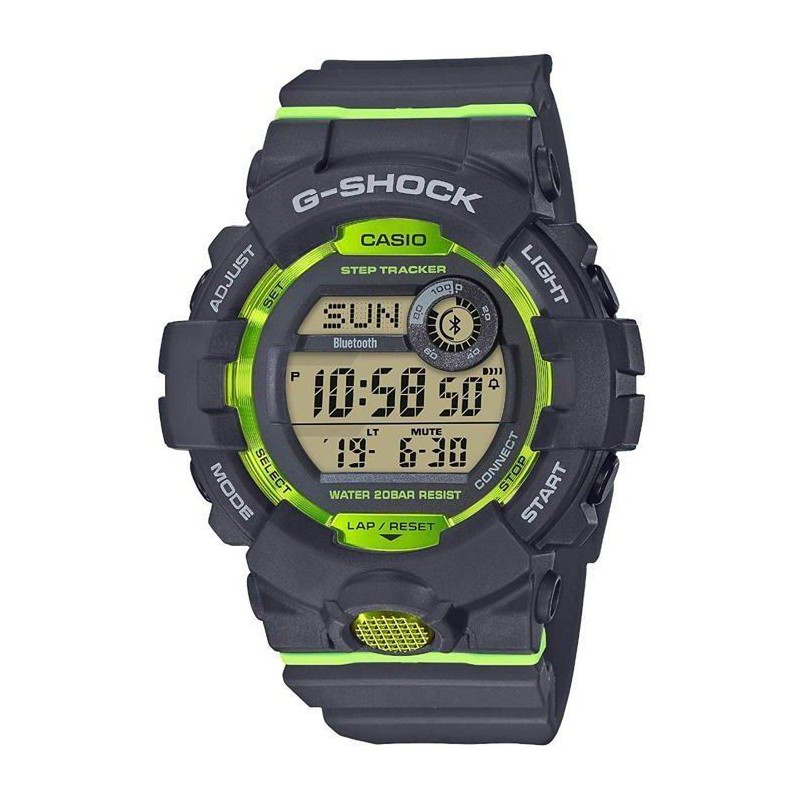 Montre en résine CASIO G-SHOCK Gris - Quartz - Verre minéral - Digital - Adul...