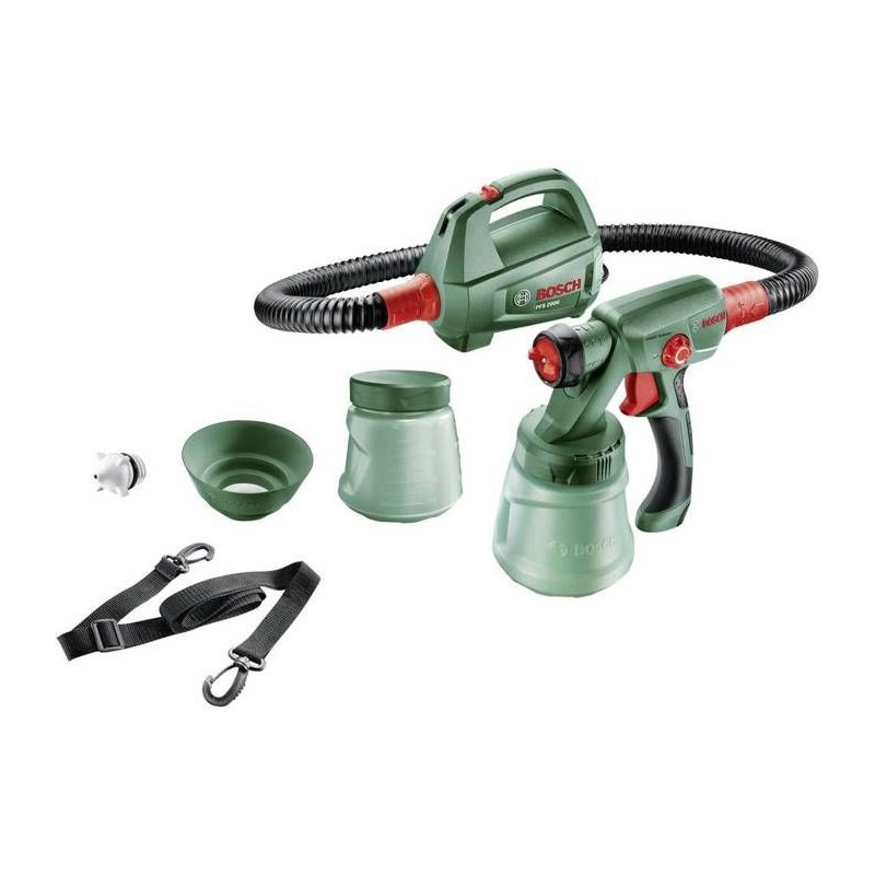 Pistolet a peinture - BOSCH - PFS 2000 - 440W - Application rapide et