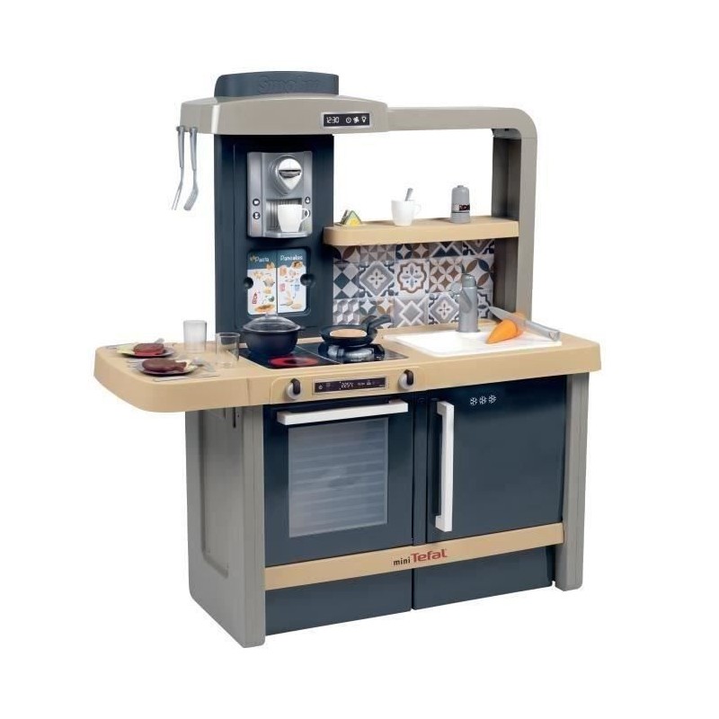 Cuisine évolutive Tefal de Smoby - Pour enfants des 3 ans - Avec plinthes amo...