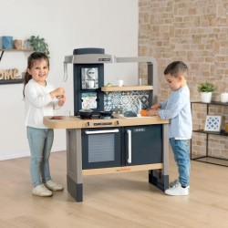Cuisine évolutive Tefal de Smoby - Pour enfants des 3 ans - Avec plinthes amo...