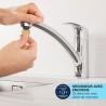 GROHE QUICKFIX Robinet de cuisine monocommande Evier Start Chromé 31138002
