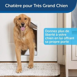 PetSafe - Chatiere Staywell Résistante en Aluminium pour gros Chien , avec Sy...