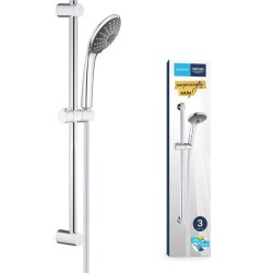 Ensemble de douche 3 jets - GROHE - Vitalio Joy 110 Massage - Flexible lisse ...