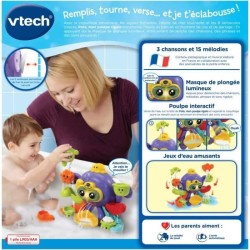 Jouet de Bain interactif VTECH BABY - Polo, Mon Poulpe Rigolo -