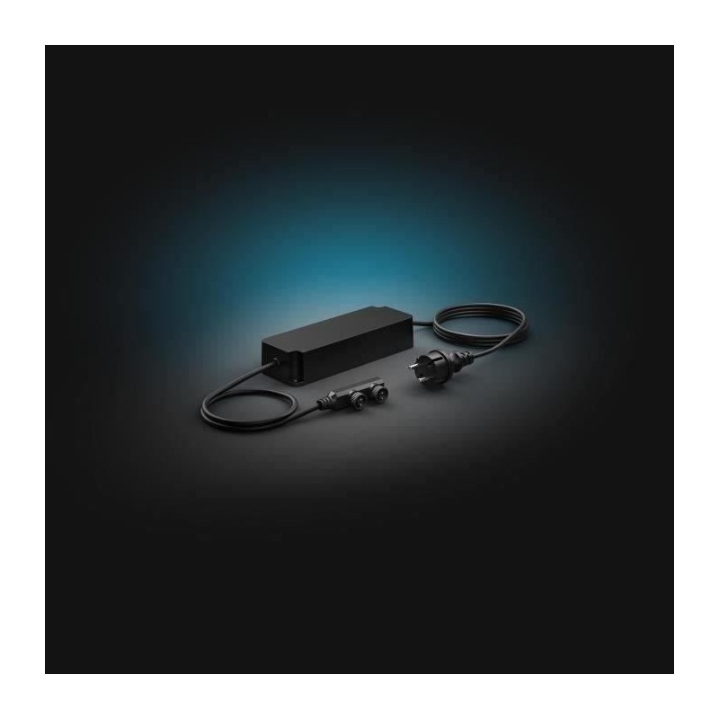 Câble alimentation 100W - Philips Hue Outdoor - Noir - Electrique