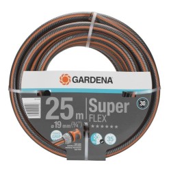 GARDENA Tuyau d'arrosage Premium SuperFLEX – Longueur 25m – Ø19mm – Anti noeu...