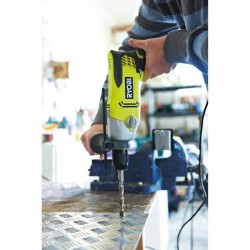 RYOBI - Perceuse a percussion 1 010 W - 1 200-3 000 cp/min - 2 vitesses - man...