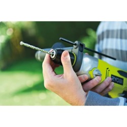RYOBI - Perceuse a percussion 1 010 W - 1 200-3 000 cp/min - 2 vitesses - man...
