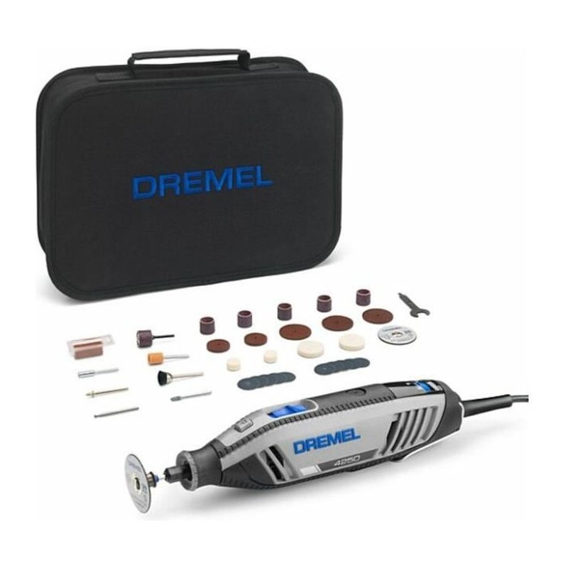 Outil rotatif multifonction DREMEL - filaire 4250/35 - 175W -  35 accessoires...