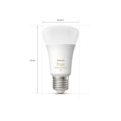 Philips Hue - Kit démarrage ampoule LED connectée White - 10,5W - Lot