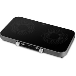 Plaque de cuisson infrarouge - SENCOR - SCP 2803BK SmoothCook - 3500 W - 2 fo...