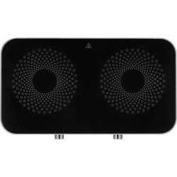 Plaque de cuisson infrarouge - SENCOR - SCP 2803BK SmoothCook - 3500 W - 2 fo...