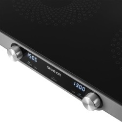 Plaque de cuisson infrarouge - SENCOR - SCP 2803BK SmoothCook - 3500 W - 2 fo...