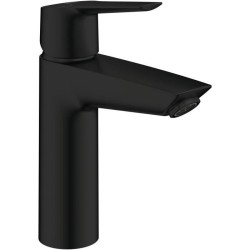 Mitigeur lavabo monocommande GROHE Start - Noir mat - Taille M - Bec moyen - ...