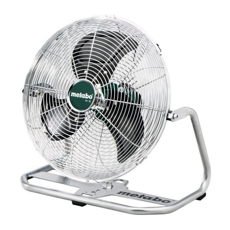 Ventilateur sans fil - METABO - AV 18 - 18 V - 3 niveaux de vitesse - Télécom...
