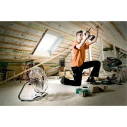 Ventilateur sans fil - METABO - AV 18 - 18 V - 3 niveaux de vitesse - Télécom...