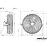 Ventilateur sans fil - METABO - AV 18 - 18 V - 3 niveaux de vitesse - Télécom...