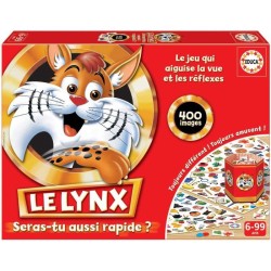 Le Lynx 400 Images, Educa, Jeu de société Famille et Enfants, Renforce la mém...