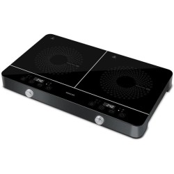 Plaque de cuisson a double induction - SENCOR - SCP 4201GY - 3500 W - 2 foyer...