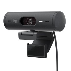 Webcam - Full HD 1080p -  Logitech - Brio 500 - Microphone intégré - Graphite