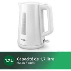 Bouilloire électrique - PHILIPS - HD9318/00 - Collection Daily - 1.7L