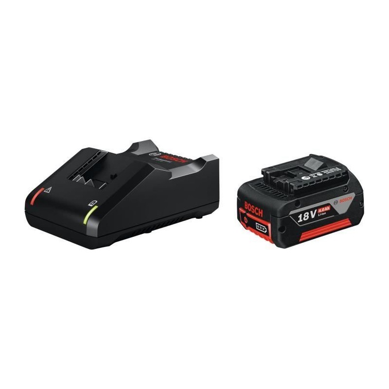 Set batterie Bosch Professional GBA 18V 4,0Ah + Chargeur GAL 18V-40