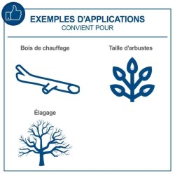 Tronçonneuse sans fil BC-CS355Duo-X - longueur de coupe 33,5cm  - SCHEPPACH 2...