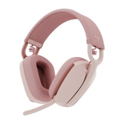 Casque - Sans fil - Logitech - Zone Vibe 100 - Bluetooth - Anti-parasite - Rose