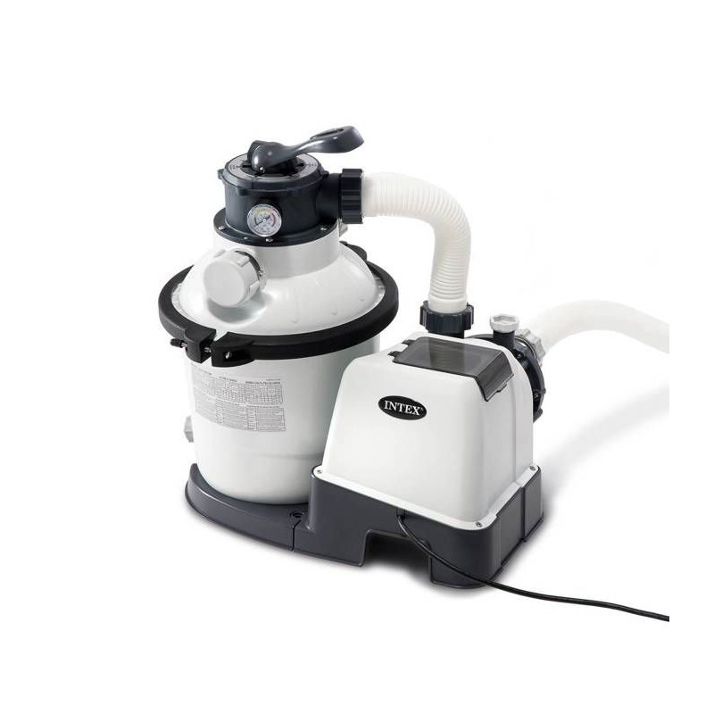 Filtre a sable Intex SX1500 4m3/h pour piscine jusqu'a 24m3