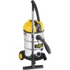 Aspirateur eau et poussiere FARTOOLS - NET-UP30-P - Cuve inox - 30L (avec fon...