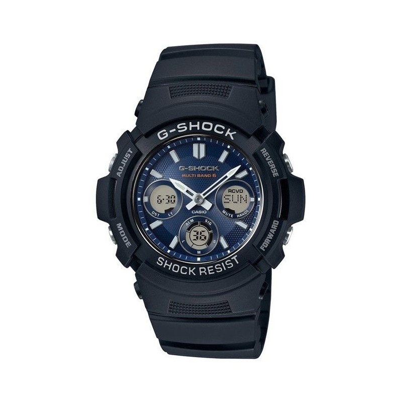 Montre - Casio - G-Shock Classic - Homme - Noir - Énergie solaire - Résistant...