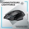 Souris gamer - Sans fil - Logitech G - G502 X Lightspeed - Noir