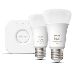 Philips Hue White and Color Ambiance, Kit de démarrage 2 ampoules
