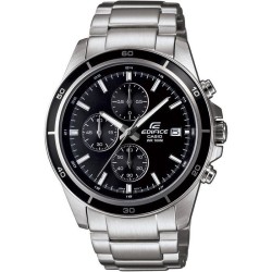 Montre - CASIO - EFR-526D-1AVUEF - Acier inoxydable - Chronométrage 1/10 sec ...