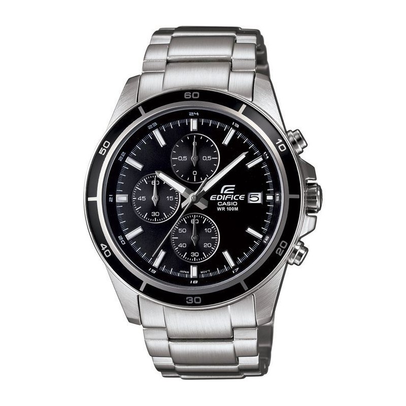 Montre - CASIO - EFR-526D-1AVUEF - Acier inoxydable - Chronométrage 1/10 sec ...