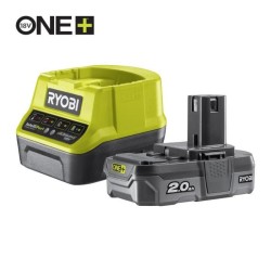 RYOBI - Perceuse-visseuse 18V ONE+ - 50 Nm - 500-1800 tr/min - mandrin 13 mm ...