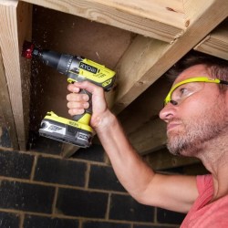 RYOBI - Perceuse-visseuse 18V ONE+ - 50 Nm - 500-1800 tr/min - mandrin 13 mm ...