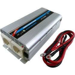 Convertisseur de tension - HTC TECHNIC - 12V/220 V - Puissance 1000 W - Avec ...