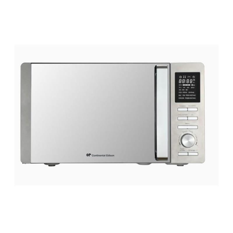 Micro-ondes combiné - CONTINENTAL EDISON - CEMO25SG13S3 - Silver - 25 L - Por...