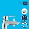 Mitigeur bain douche chromé monotrou START - GROHE - 23229002