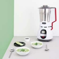 Blender chauffant - H.Koenig - MXC36 - 900 W - 1,4 L - Inox - 3 vitesses + Pulse