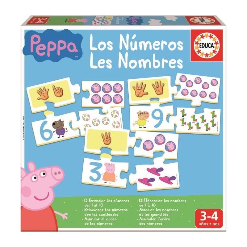 PEPPA PIG J'apprends les Nombres