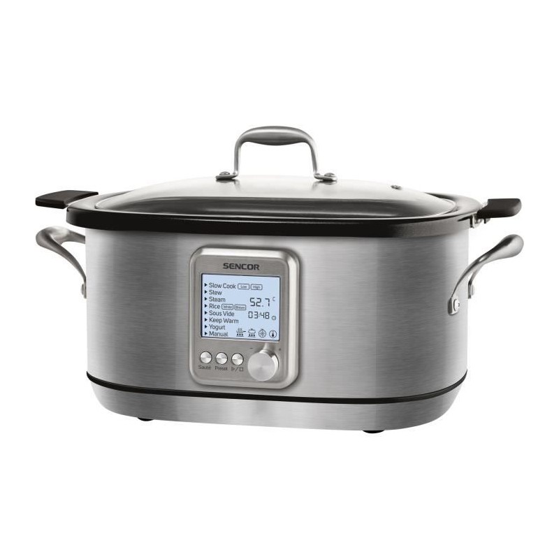 Mijoteuse - SENCOR - SPR 7200SS - 1250 W - 7 L - Argent