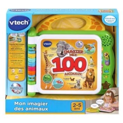 VTECH - Mon Imagier Bilingue - 100 Animaux - Livre interactif