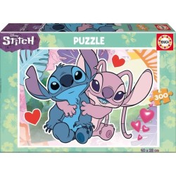 Puzzle de 300 pieces Stitch, 40 x 28 cm, Recommandé de 6 Ans, Disney, 19964, ...