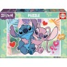 Puzzle de 300 pieces Stitch, 40 x 28 cm, Recommandé de 6 Ans, Disney, 19964, ...