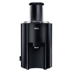 Centrifugeuse BRAUN J300 MultiQuick 3 - Noir - 2 vitesses - Réservoir