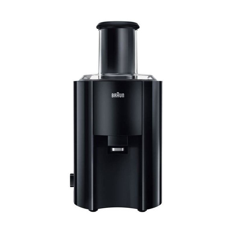 Centrifugeuse BRAUN J300 MultiQuick 3 - Noir - 2 vitesses - Réservoir